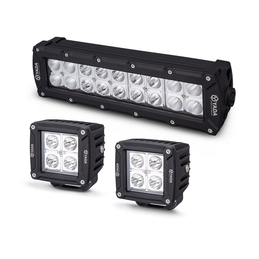 YADA Elevate off-road UTV Automotive Lighting Combo Kit, Black