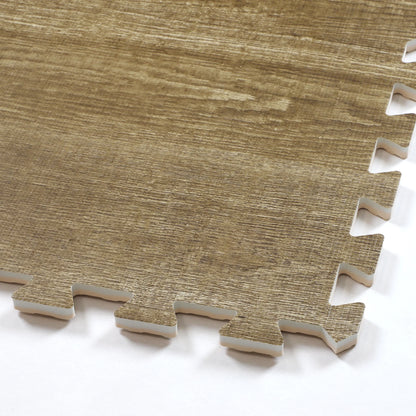 Home Aesthetics 100 Sq. Ft 3/8 Inch Thick Interlocking Foam Mats Flooring,