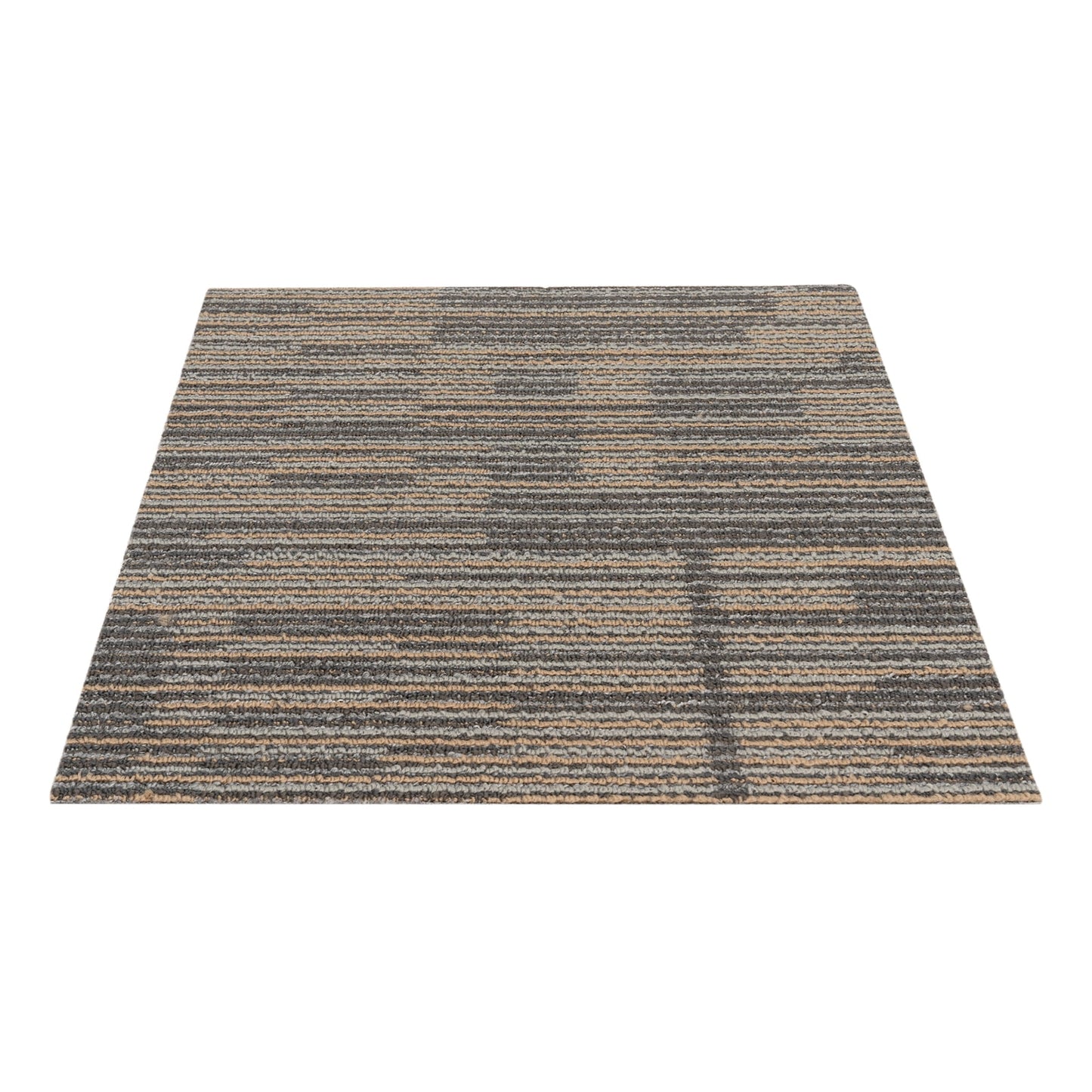 20Pcs Modern Square Carpets 20x20-inch Repeated Use Floor Tile Washable Mats 5.5mm Thickness Carpet for Cement Wood Ceramic Tiles and Flooring