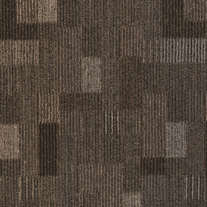 Mohawk Basics 24" x 24" Carpet Tile with EnviroStrand PET Fiber in Stone Walk (96 sq ft per carton)