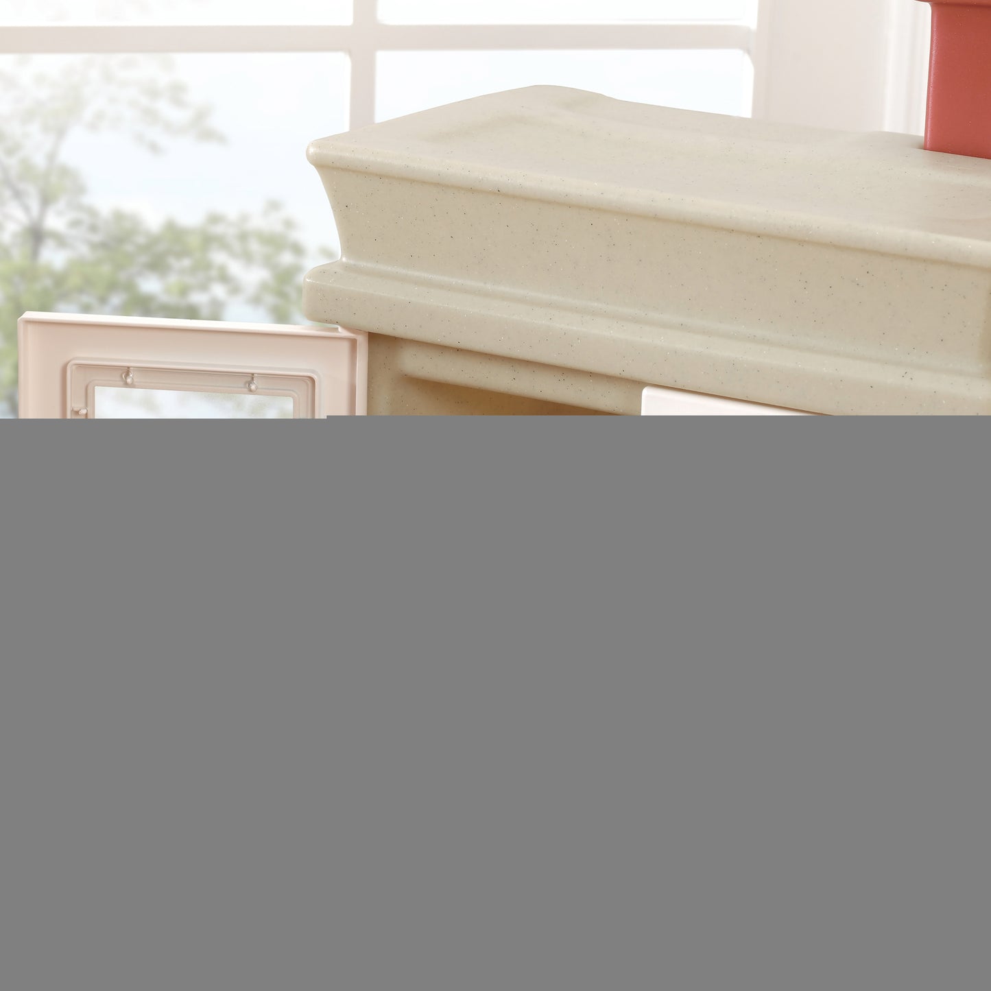 Step2 Heart of the Home Brown Toddler Play Kitchen Set