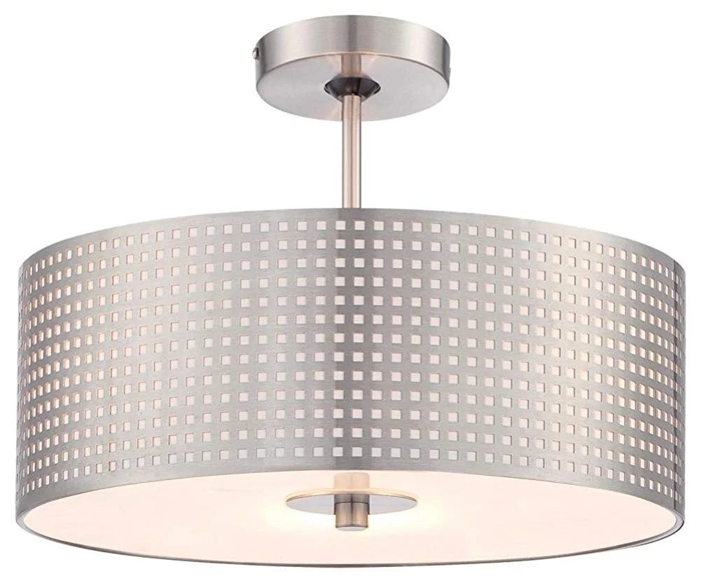 Three Light Semi-Flush Mount George Kovacs Lighting P5747-084