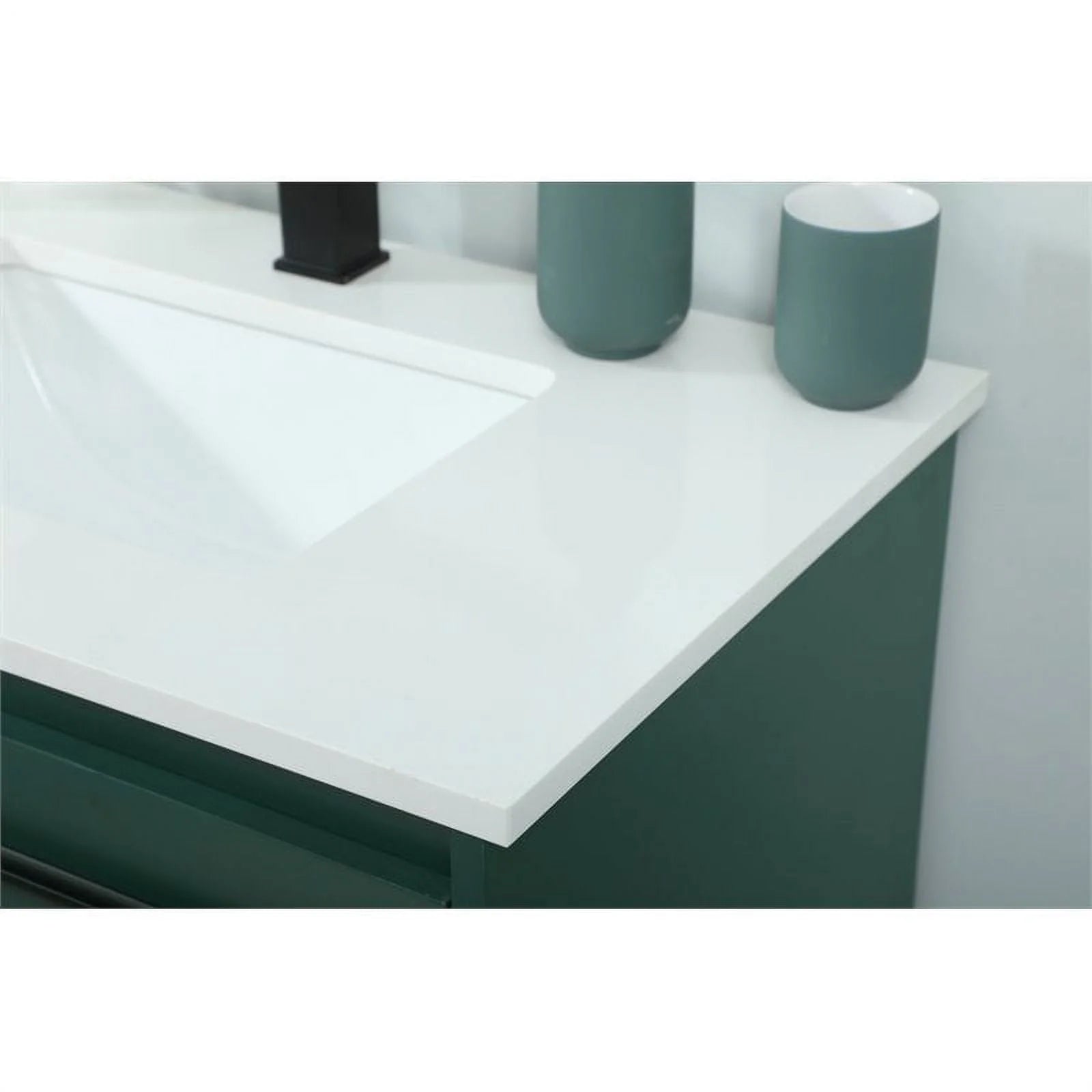 Elegant Lighting Vf42530m Sloane 30" Free Standing Single Basin Vanity Set - Green
