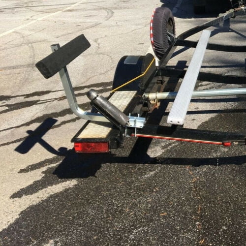 Kojem Boat Trailer 24" Side Guide Bunk Board Guide-On Carpeted Kit w/Hardware 75 Degree for Ski Boat Sailboat