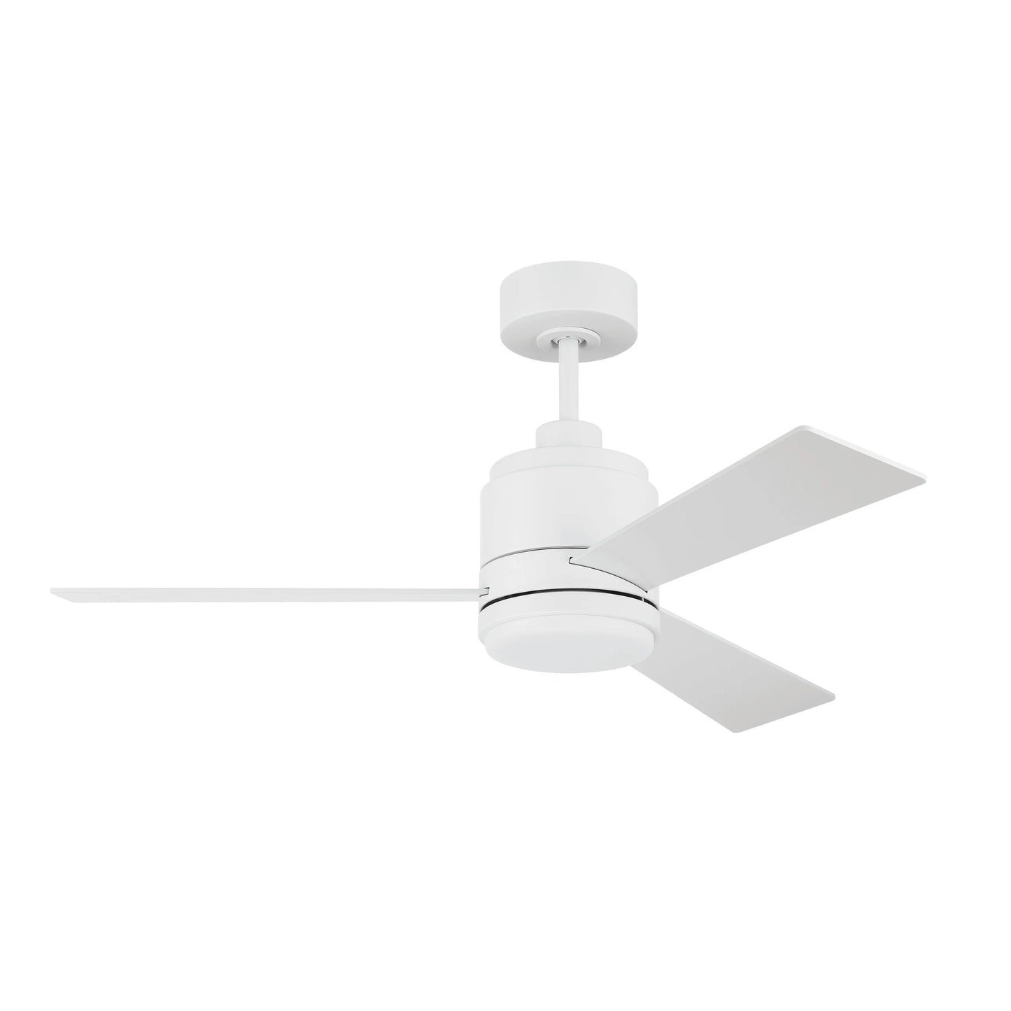 MCY42W3-Craftmade Lighting-McCoy - 3 Blade Ceiling Fan with Light Kit-16.46 Inches Tall and 42 Inches Wide-White Finish
