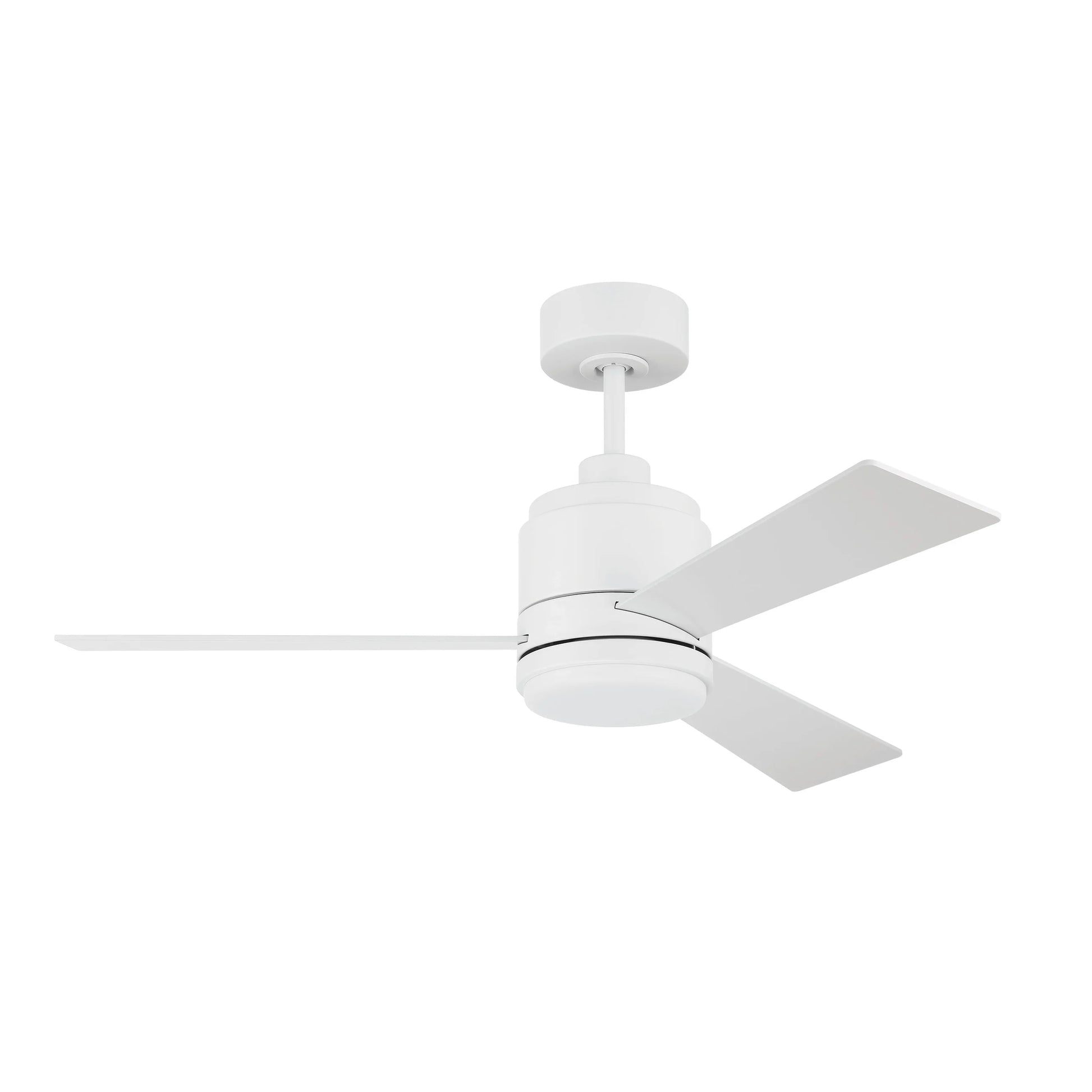 MCY42W3-Craftmade Lighting-McCoy - 3 Blade Ceiling Fan with Light Kit-16.46 Inches Tall and 42 Inches Wide-White Finish