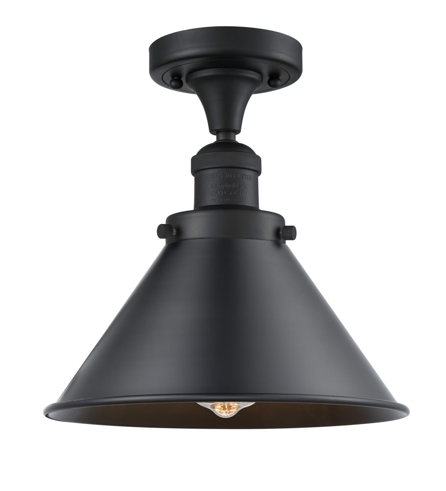 Innovations Lighting 517-1Ch Braircliff Briarcliff 10" Wide Semi-Flush Ceiling Fixture -