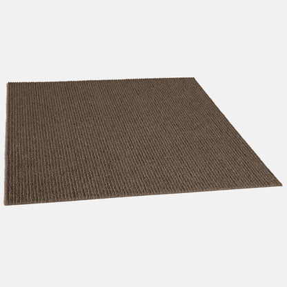 Foss Floors Sky Grey 24" x 24" Waterproof Carpet Tile 15 Pieces