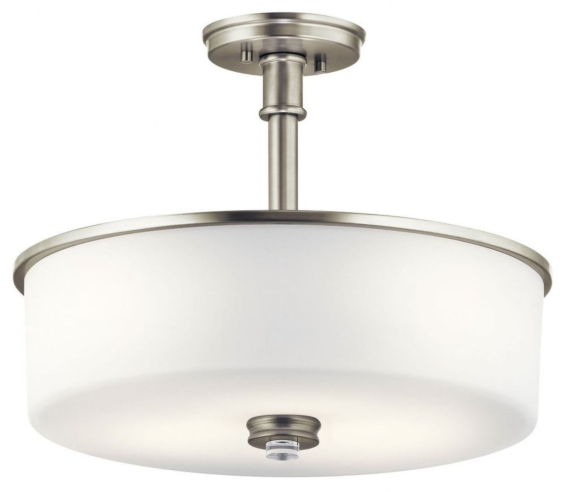 43925OZ-Kichler Lighting-Joelson - 3 Light Semi-Flush Mount - with Transitional inspirations - 16.75 inches tall by 17.75 inches wide-Olde Bronze