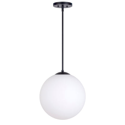 Forte Lighting 2765-01 Selene 14" Wide Pendant - Nickel