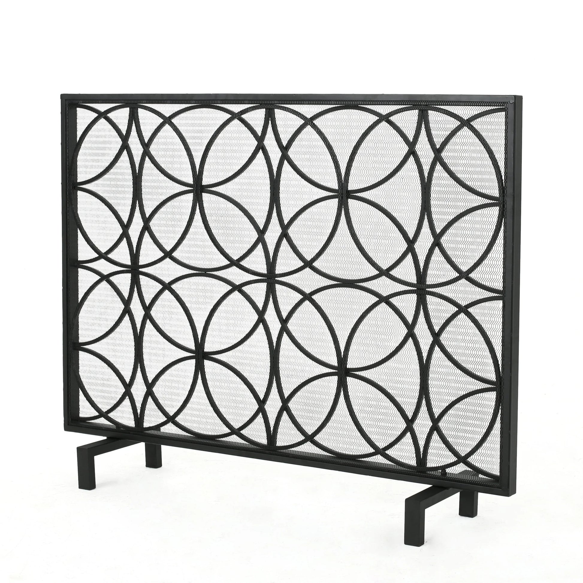 Christopher Knight Home Valeno Single Panel Fireplace Screen by Gold
