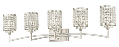 Livex Lighting Grammercy Bath Light in Hand Painted Palacial Bronze