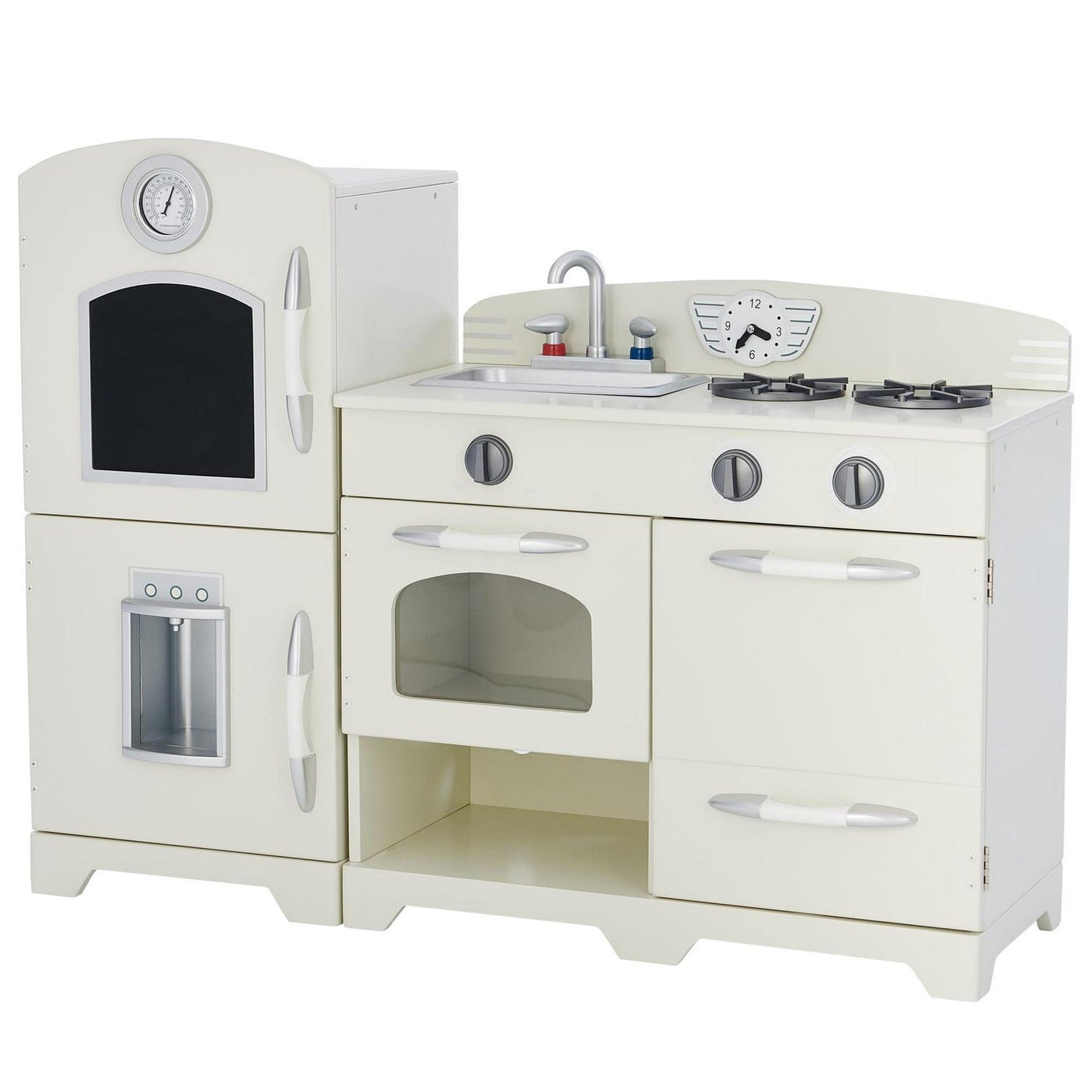 Teamson Kids Little Chef Fairfield Wooden Play Kitchen. Off-White