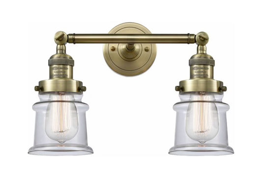 Innovations Lighting - Canton - 2 Light Bath Vanity In Industrial Style-11