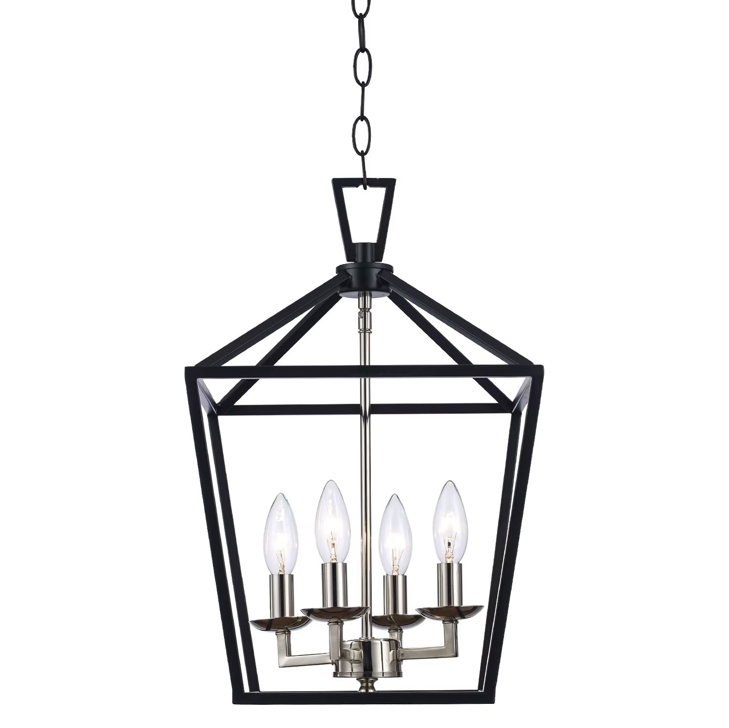 Trans Globe Lighting 10264 Lacey 4 Light 12" Wide Pendant - Chrome