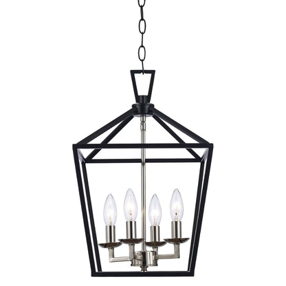 Trans Globe Lighting 10264 Lacey 4 Light 12" Wide Pendant - Chrome