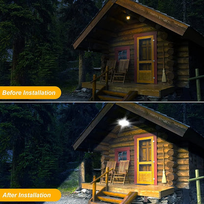 150W 15000LM LED Barn Light Dusk to Dawn Outdoor Security Lighting Waterproof Area Security Lights