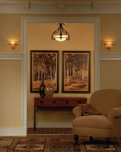 P3843-09-Progress Lighting-Torino - 3 Light - Bowl Shade in Transitional style - 18 Inches wide by 18.5 Inches high-Brushed Nickel Finish