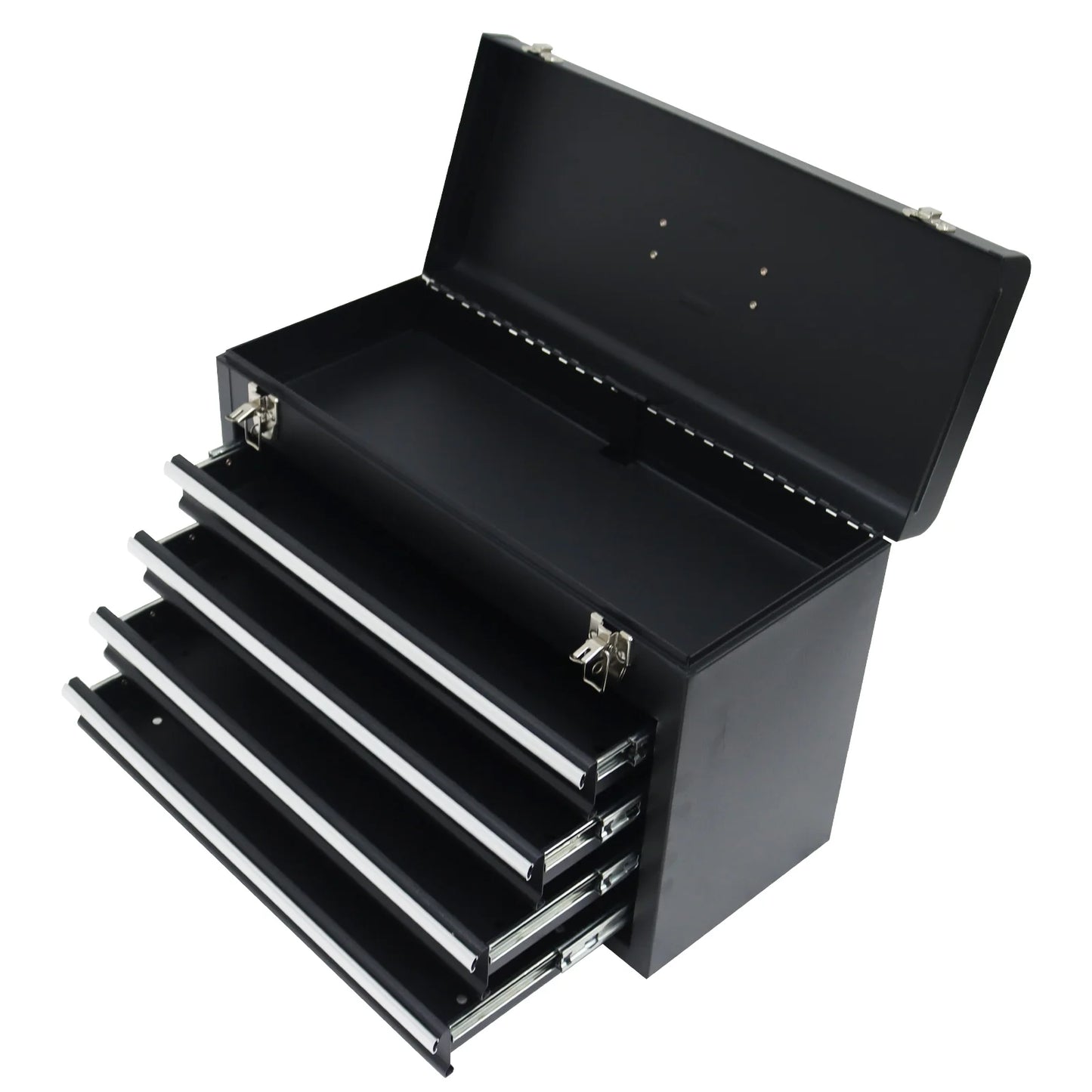 TECHTONGDA 4 Drawer Tool Box Portable Hardware Household Multi-Functional Toolbox with Lock