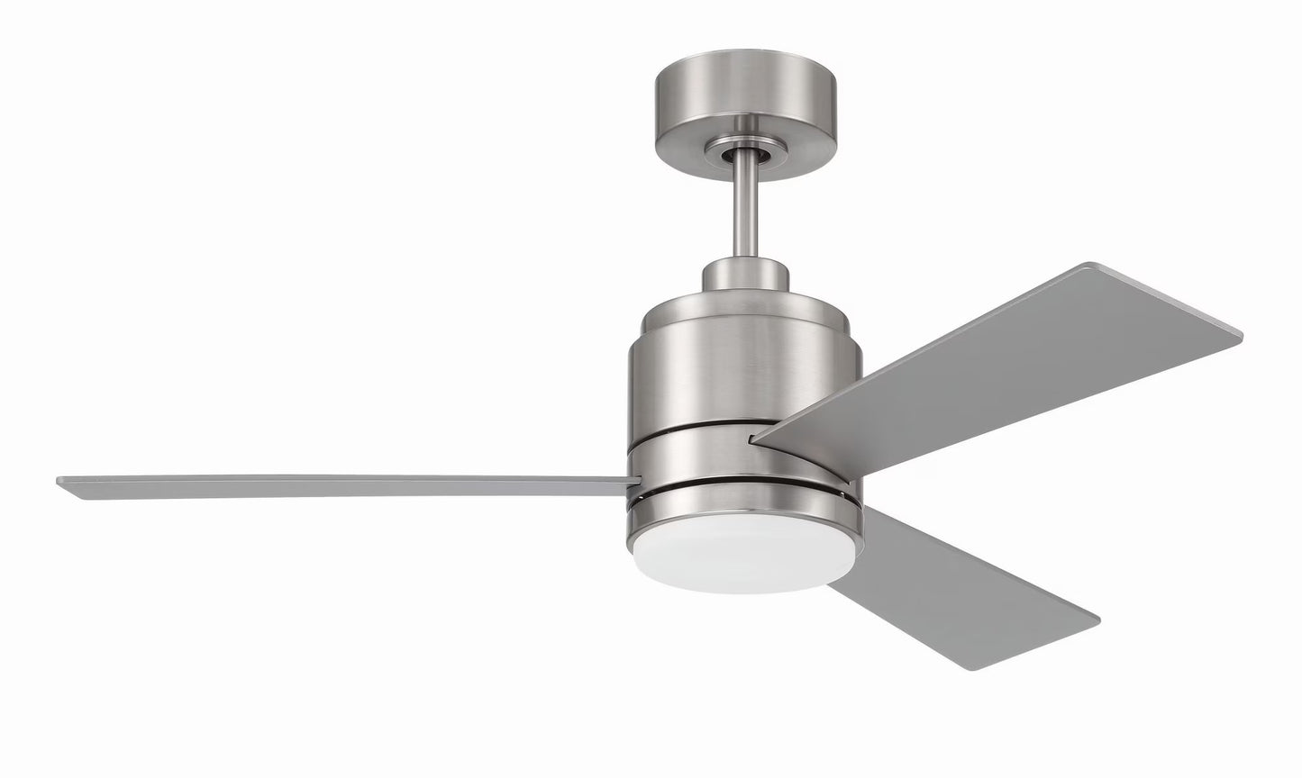MCY42W3-Craftmade Lighting-McCoy - 3 Blade Ceiling Fan with Light Kit-16.46 Inches Tall and 42 Inches Wide-White Finish