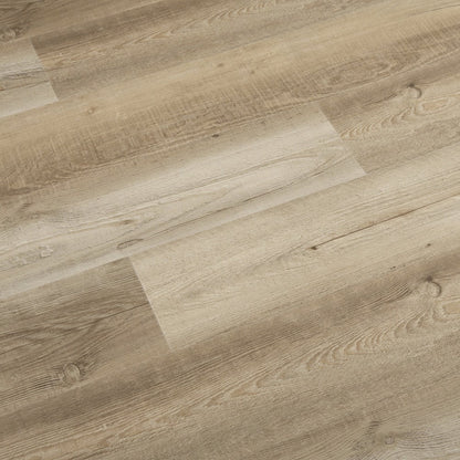 Dekorman Yellow stone Pine 7.1 in. W x 48 in. L x 5 mm T Rigid Core Vinyl Plank (23.64 sq. ft./case)