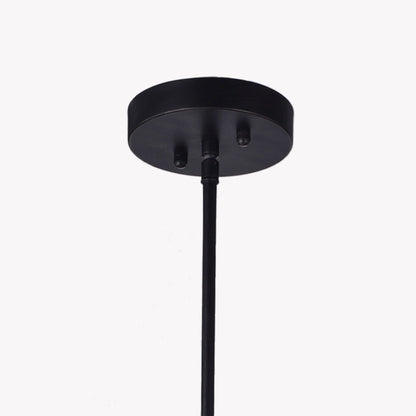 First Lighting Anais 4-light Black Metal and Crystal Drum Chandelier