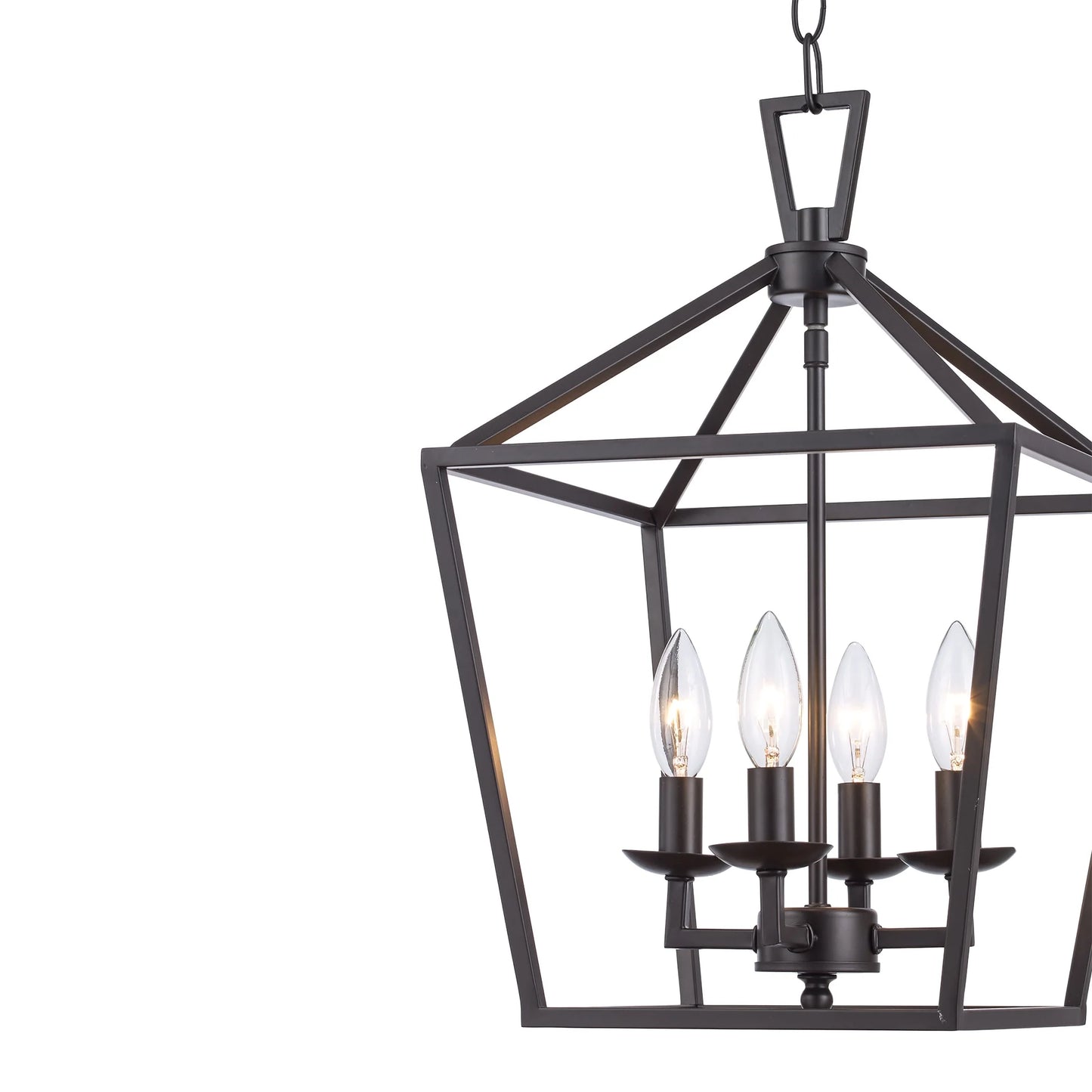 Trans Globe Lighting 10264 Lacey 4 Light 12" Wide Pendant - Chrome