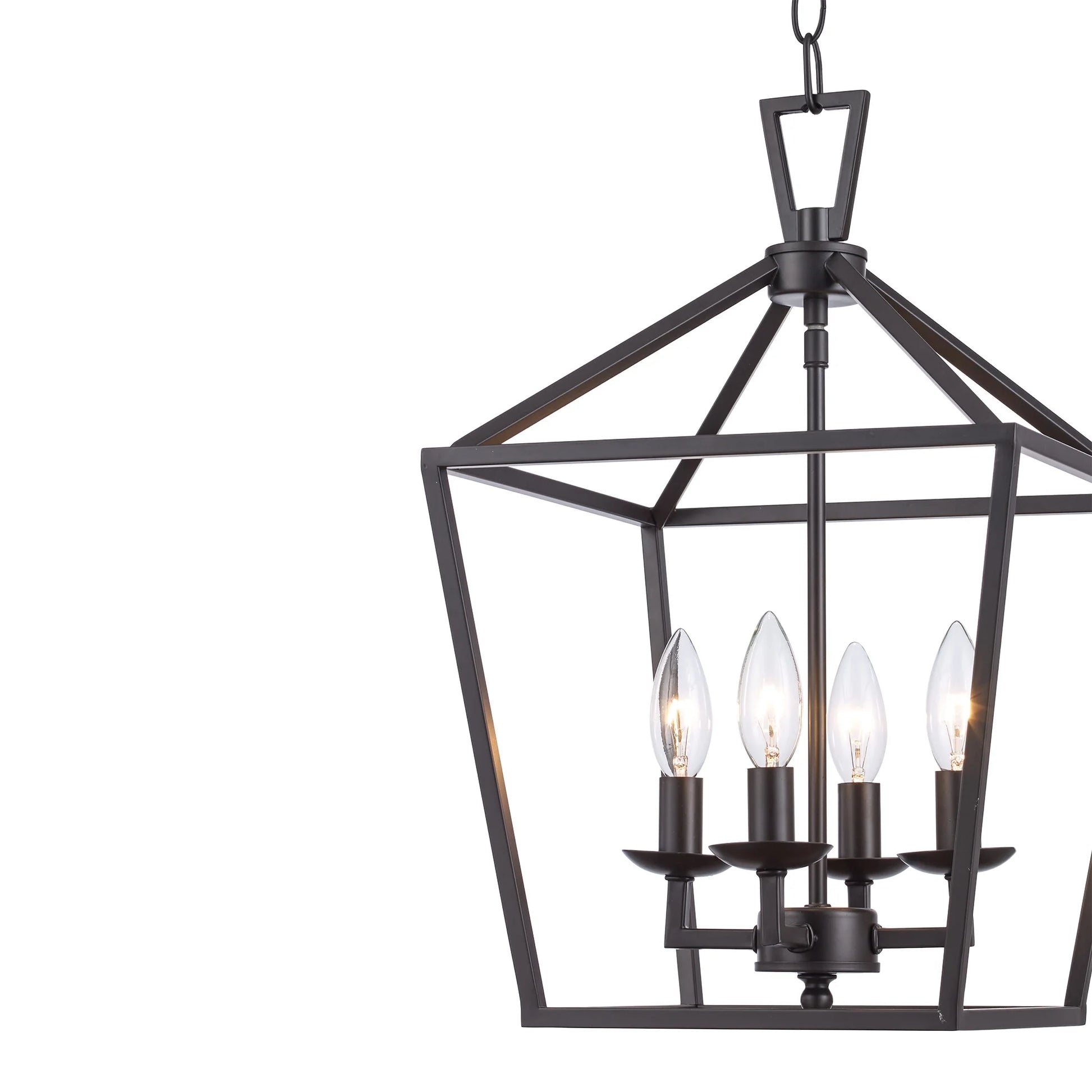 Trans Globe Lighting 10264 Lacey 4 Light 12" Wide Pendant - Chrome