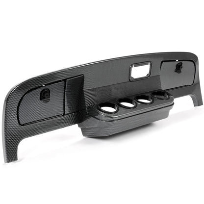 Kojem Golf Cart Dash Assembly for 1994-2013 EZGO TXT Golf Cart Dashboard Dash Kit Carbon Fiber Printing (w/Hardware and Keys)