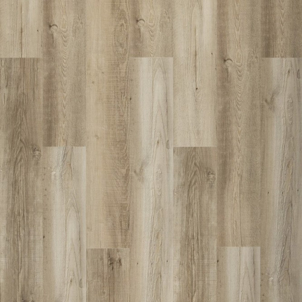 Dekorman Yellow stone Pine 7.1 in. W x 48 in. L x 5 mm T Rigid Core Vinyl Plank (23.64 sq. ft./case)