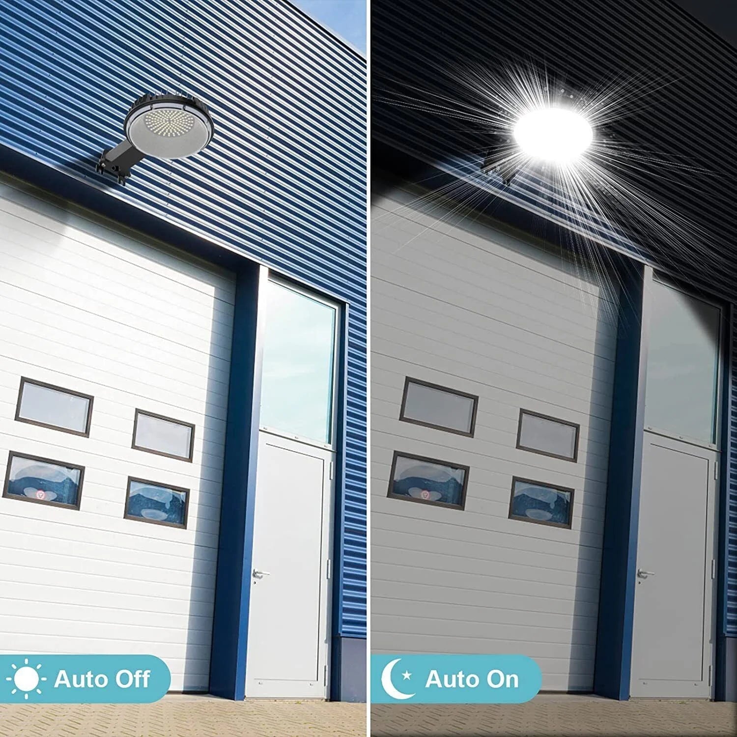 150W 15000LM LED Barn Light Dusk to Dawn Outdoor Security Lighting Waterproof Area Security Lights