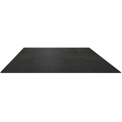 BENTISM Interlocking Floor Mats, 24" x 24", EVA, Waterproof, Gym Flooring, 25-Tile