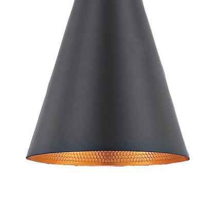 One Light Pendant-Black Finish -Traditional Installation Eurofase Lighting 20437-015