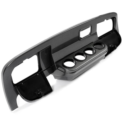 Kojem Golf Cart Dash Assembly for 1994-2013 EZGO TXT Golf Cart Dashboard Dash Kit Carbon Fiber Printing (w/Hardware and Keys)