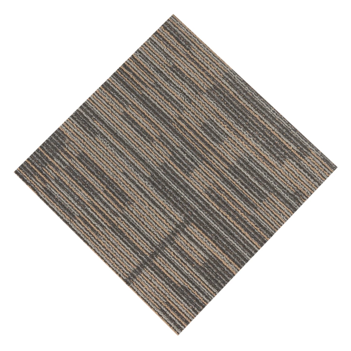 20Pcs Modern Square Carpets 20x20-inch Repeated Use Floor Tile Washable Mats 5.5mm Thickness Carpet for Cement Wood Ceramic Tiles and Flooring