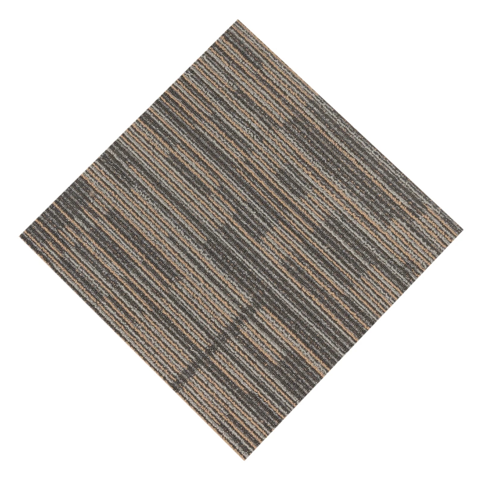20Pcs Modern Square Carpets 20x20-inch Repeated Use Floor Tile Washable Mats 5.5mm Thickness Carpet for Cement Wood Ceramic Tiles and Flooring