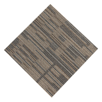 20Pcs Modern Square Carpets 20x20-inch Repeated Use Floor Tile Washable Mats 5.5mm Thickness Carpet for Cement Wood Ceramic Tiles and Flooring