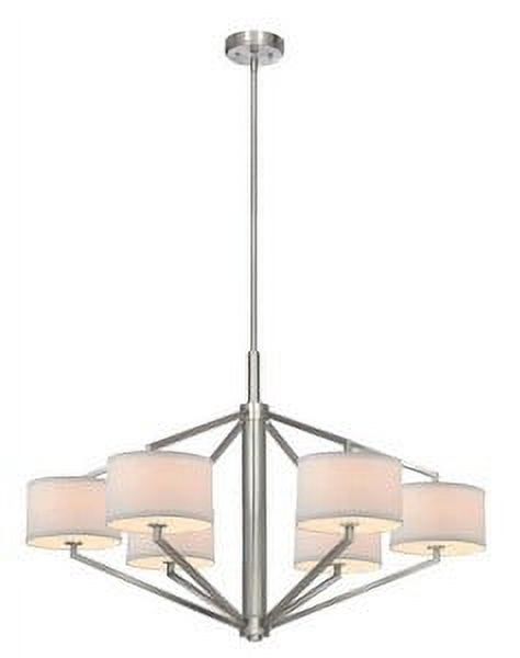 1882-09-Dolan Lighting-Monaco 6-Light Large Chandelier