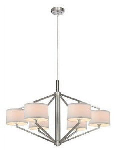 1882-09-Dolan Lighting-Monaco 6-Light Large Chandelier