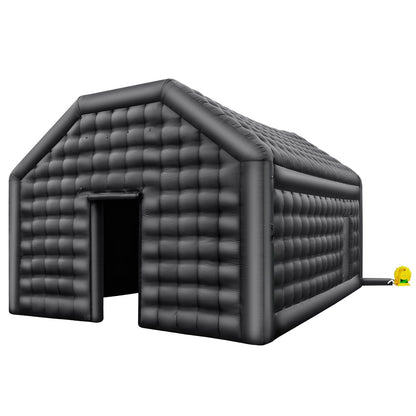 Inflatable Dance Party Tent - 19.7 x 16.4 FT Blow Up Nightclub with Built-in Lighting for Weddings & Events