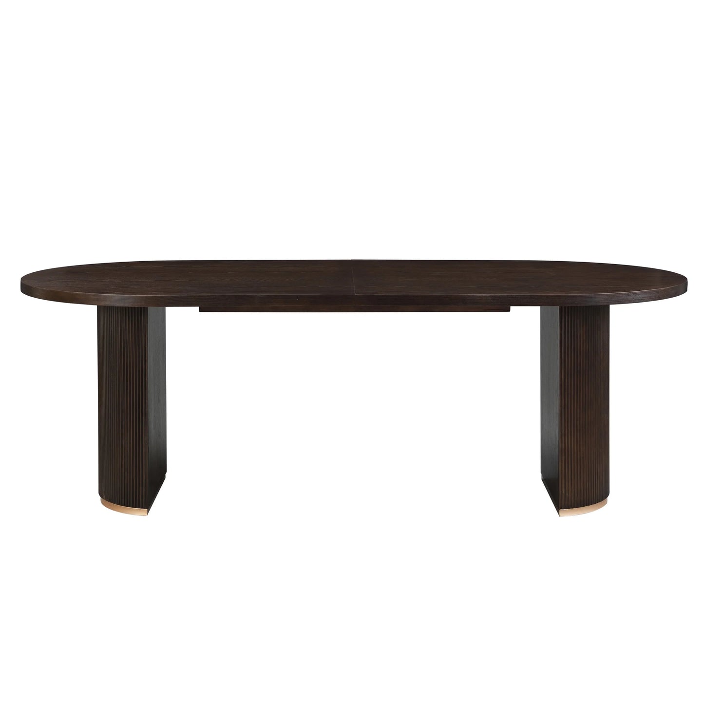 Christopher Knight Home Minimalist 88? Oval Dining Table for 4-6, Espresso