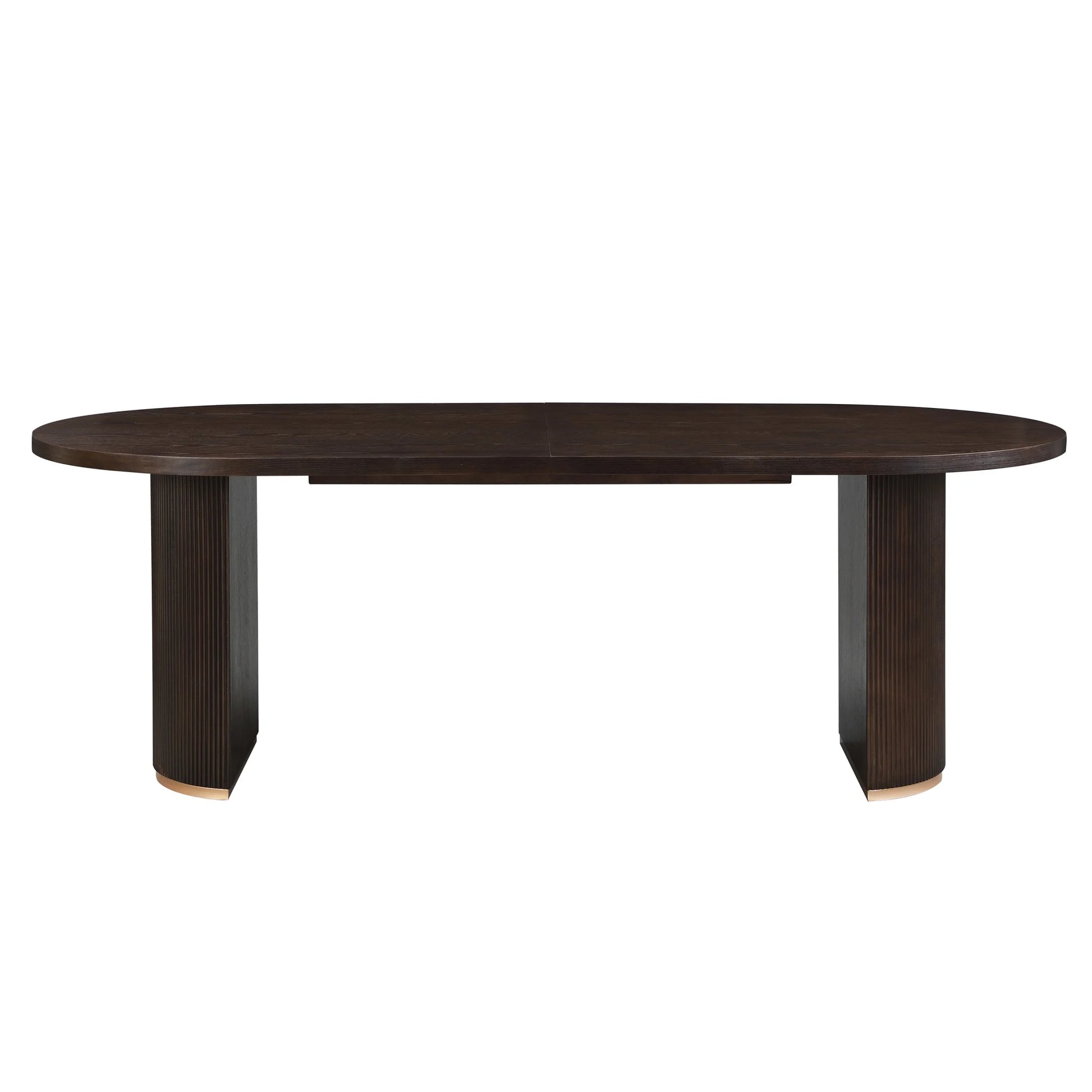 Christopher Knight Home Minimalist 88? Oval Dining Table for 4-6, Espresso