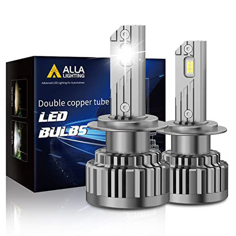 Alla Lighting H11 and 9005 Combo High Beam, Low Beam Headlights, 6000K-6500K Xenon White 9005 H11 LED Bulbs HB3 9005LL 9005XS 9005L+ H8 H8LL