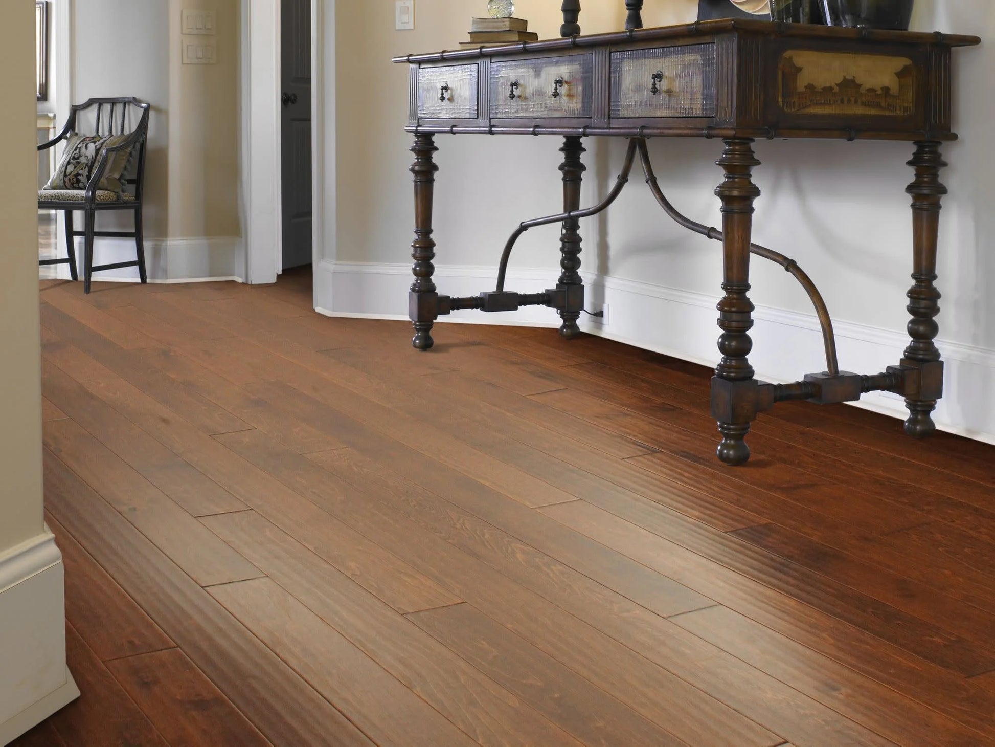 Shaw Sw520 Biscayne Bay 5" Wide Subtle Scraped Engineered Hardwood Flooring - Windsurf