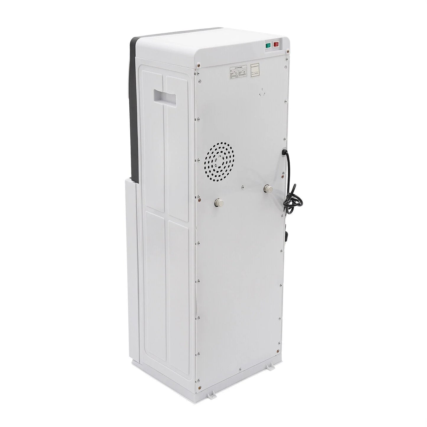 Bottom Loading Water Dispenser, Hot, Cold, and Room Temperature Water, Floor Standing, 90W Cooling, 500W Heating, Energy-Saving Design for Home, Office, and Commercial Use