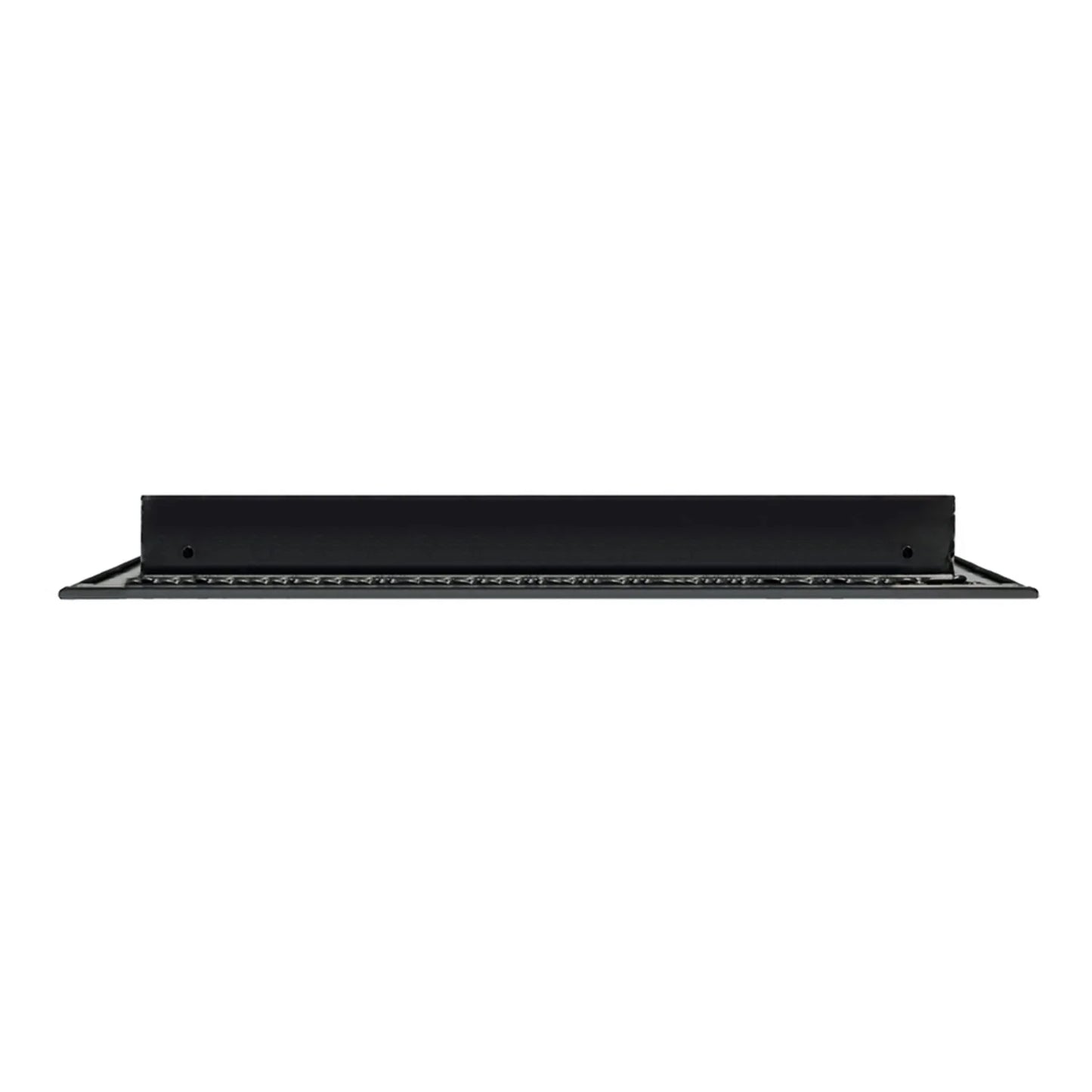 BUILDMART - 20x14 Modern AC Vent Cover - Decorative Black Aluminum Air Vent - Standard Linear Slot Diffuser - Heating and Cooling Register Grille for Ceiling, Walls & Floors - Texas Buildmart