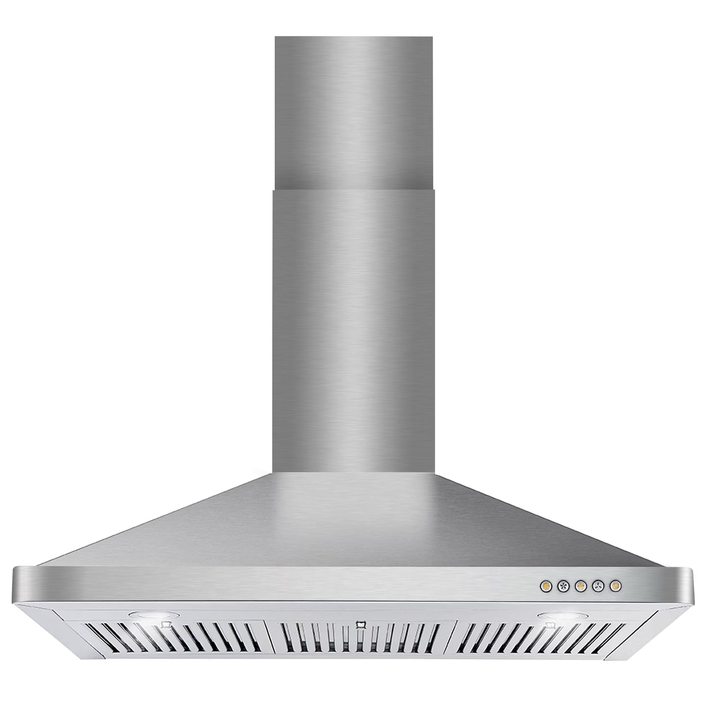 Cosmo 30 in. Ducted Range Hood in Stainless Steel with Touch Controls, LED Lighting and Permanent Filters