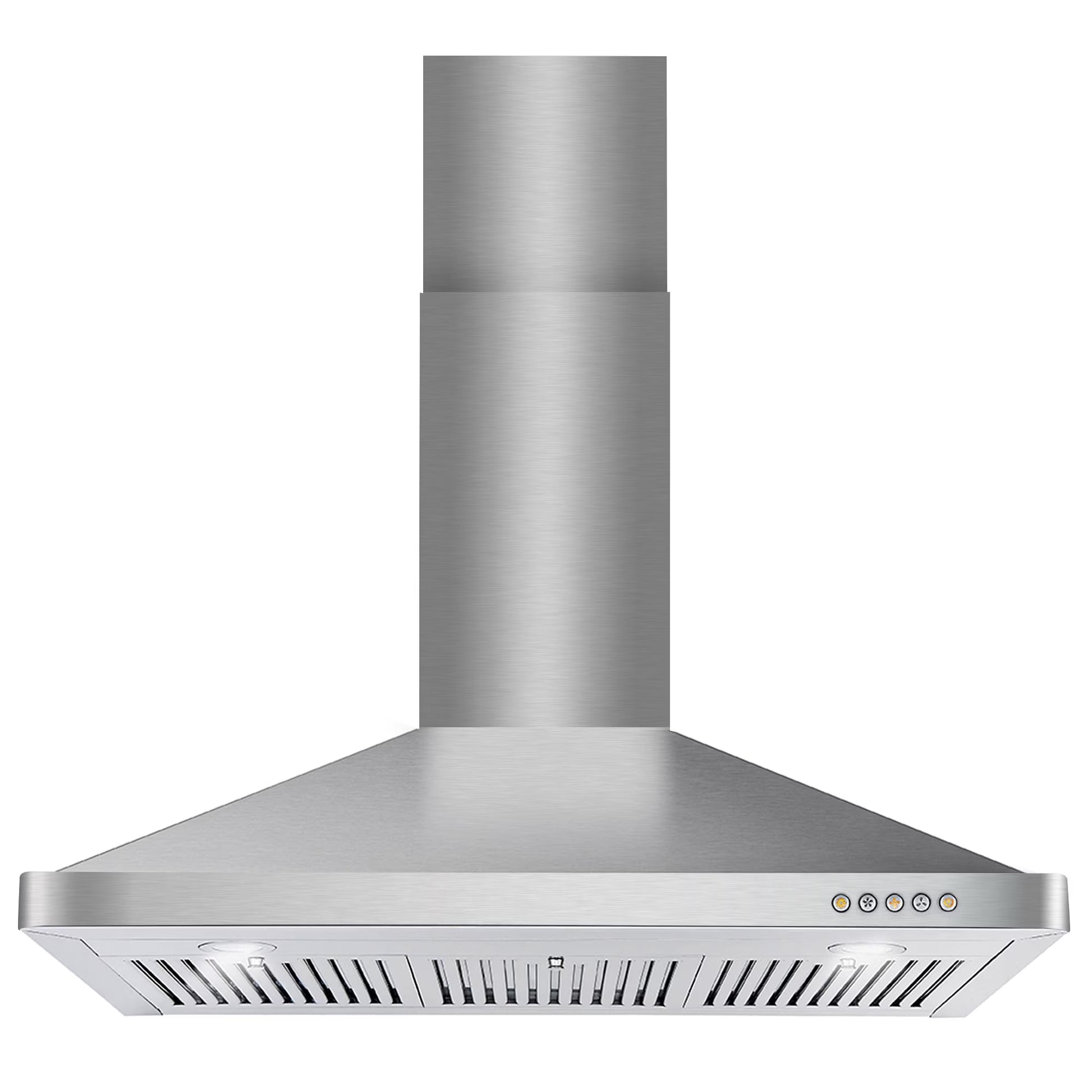 Cosmo 30 in. Ducted Range Hood in Stainless Steel with Touch Controls, LED Lighting and Permanent Filters