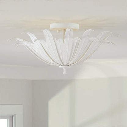 Capital Lighting - Eden - 3 Light Semi-Flush Mount In Bohemian Style-8.5 Inches