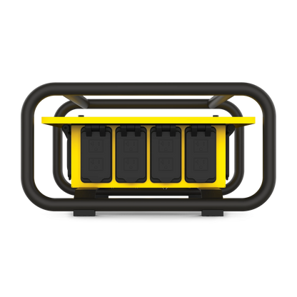 Champion Power Equipment Yellow 19.10" x 15.90" x 10.00", Steel Portable Electrical Distribution Box